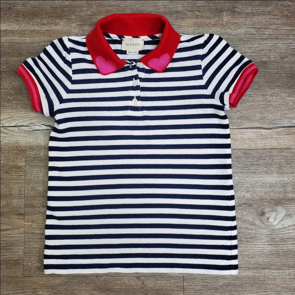 Girls Gucci Collar Shirt (size 8)⚡️FLASH SALE⚡️